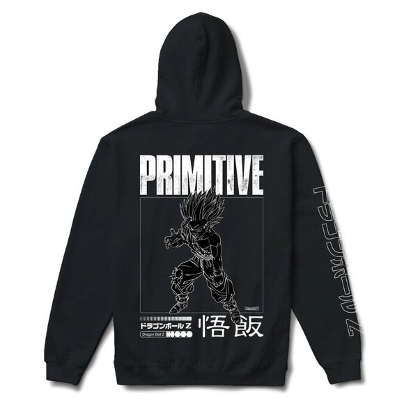 Primitive x Dragon Ball Z Vegeance Hoodie Black Size Medium Anime Merch - Picture 1 of 2